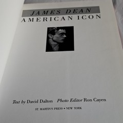 James Dean: American Icon by Dalton & Cayen (1984, Hardcover, St. Martin’s Pres…
