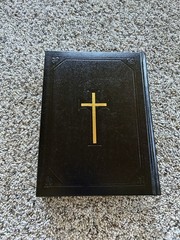 The Holy Bible Douay Rheims Version Catholic 1989 Orthodox Hardcover Black F26