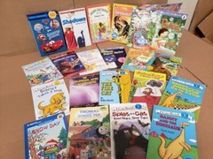 Lot of 10 Level 1 BOOKS FOR BOYS~RL~Ready to-I Can Step into Learn Read – RANDOM