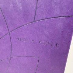 Premium Holy Bible Gift & Award Edition Petal NLT Red Letter Leatherlike