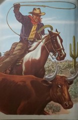 The Cowboy Encyclopedia 1951 First Edition 175 Illustrations 160 Pages HC