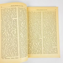 1928 Wartburg Kalender German Edition Book Seminar Dubuque Iowa Vintage