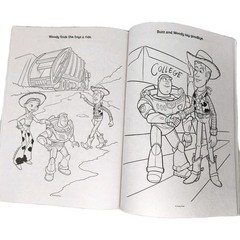 Toy Story Woody Buzz Lightyear Disney Pixar Activity Color Coloring Book bendon