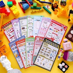 12 Pack Kids Pretend Play Notepads 4 x 6 Inch Playtime Pads for Kids 40 Pages…