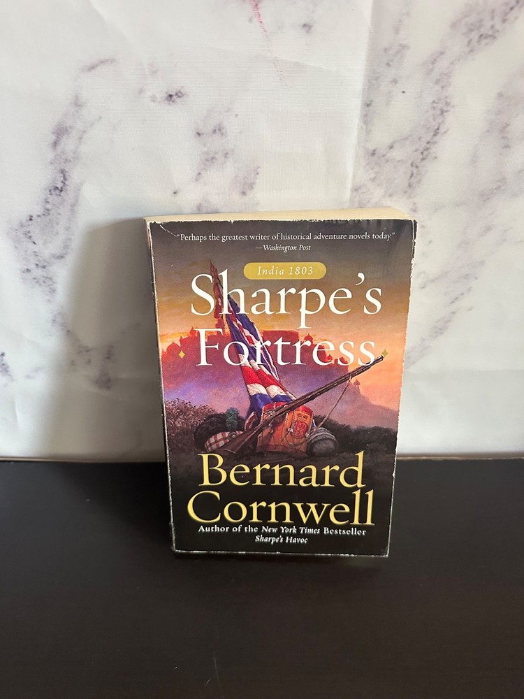 SHARPE’S FORTRESS BY BERNARD CORNWELL PAPERBACK BOOK
