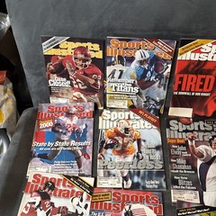 Sports Illustrated Magazines 1976-00s Football Lot Of 40