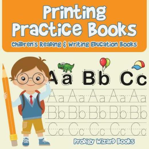 Printing Practice Books: Children’s Reading & Writing Education Books