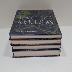 The Giver Quartet Boxed Set By Lois Lowry 4 Hardback Book Box Set w/ Rare Map