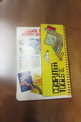 Computer Tools 1984 Spindex Stickers Graphics Programming Chart oop MAC rare 1st