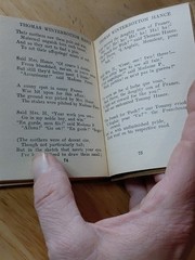 1921 Small Book Bab Ballads W.S. Gilbert Classic Literature NY Little Leather