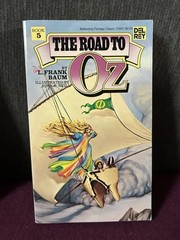 Vintage Frank L. Baum Oz Del Rey & Aerie Lot of 7- (Books 21, 3-7, &10)