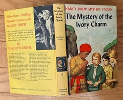 Nancy Drew Yellow Matte BLUE ENDPAPERS Build a Bundle Lot Set – Buy 1 or More