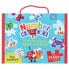 Numberblocks: First Numbers Jigsaw & Book – Ages 3+ – BB