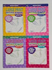 Large Print Word-Finds Puzzle Books Kappa Games,Search,Hunt~ Pick up to 30 Vols