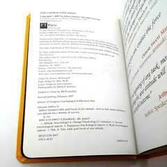 Little Gold Book of YES! Attitude | Jeffrey Gitomer | Hardcover