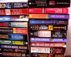 Lot 20 Mystery Thriller Action Fiction Paperback Book Random Pick Author Title
