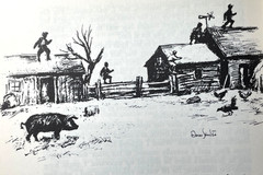 Ross Santee Dog Days First Edition A Scribner 1955 DJ Illus Cowboy Life Western