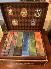 Harry Potter Boxed Set Hardcover 1-7 in Trunk Chest Limited Edition Bundle