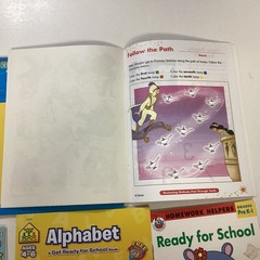 Alphabet Numbers Printing Practice Preschool Kindergarten 7 Activity Book Lot
