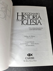 Diccionario Historia de la Iglesia by Nelson – Spanish Edition, 1989 Caribe HB