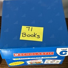 Scholastic Little Leveled Readers Levels B-74, C-71, D-75 Books 220 Total Books