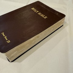 Vtg Holy Bible King James Version Kenneth Copeland Reference Edition Leather KJV