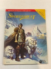 Role Aids Swordthrust RPG Module Adventure 3-6 Players Levels 3-7 0-912771-14-3
