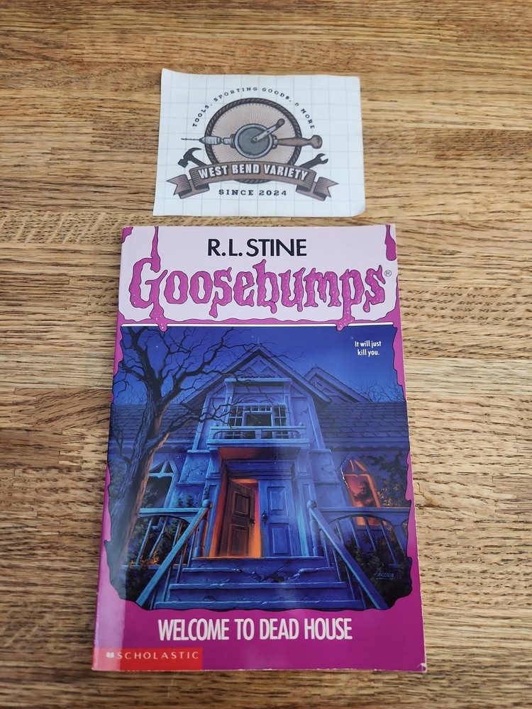 Goosebumps #1 Welcome To Dead House 1ST Scholastic Print 1992