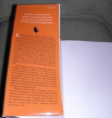A BURNABLE BOOK by Bruce Holsinger 2014 HC/DJ ~ 1st Edition 1st Printing + Cover