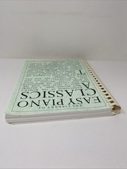 Library of Easy Piano Classics by Amsco – Plastic Comb Binding – Clean Pages
