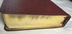 Reformation Study Bible NKJV 1995 Burgundy Genuine Leather Brand New In Box 2896
