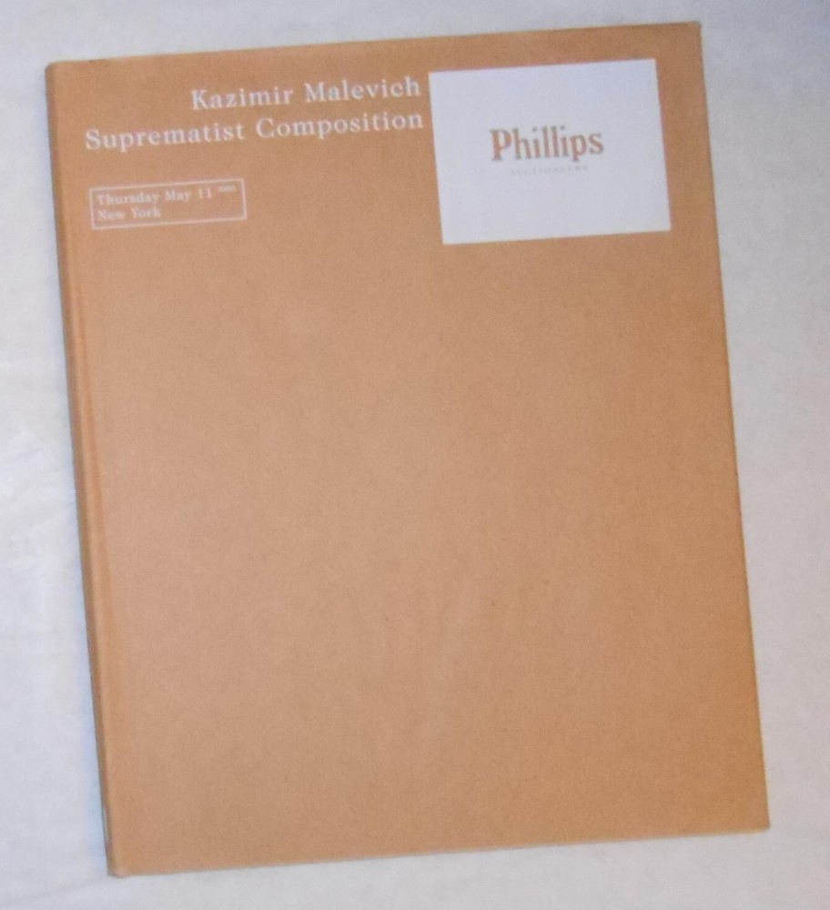 Kazimir Malevich: Suprematist Composition, Circa 1919-1920 (Phillips 2000)