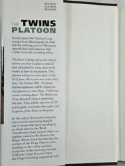 2006 The Twins Platoon Young Marines Vietnam War Christy W Sauro Jr
