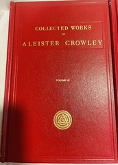 Collected Works of Aleister Crowley Hardcover, 3 Volume Set (with portraits)