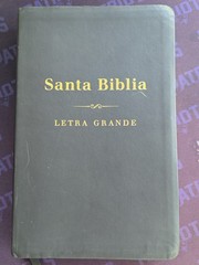 RVR60, Santa Biblia, Letra Grande, Leathersoft Grupo Nelson Black