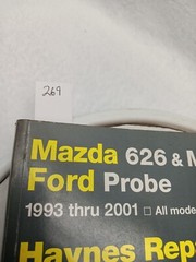 Haynes Repair Manual Mazda 626 MX-6 Ford Probe 1993-2001 Guide 61042