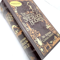 NEW: The Complete Sherlock Holmes Arthur Conan Doyle Gilded Edges Fine Binding