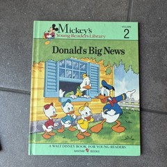 Disney Mickey’s Young Reader Library Hardcover Books , Vol 1-4 & Vol 6-10