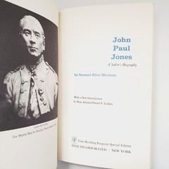 John Paul Jones by Samuel Eliot Morison Book Vintage Paperback