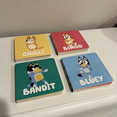 Bluey Little Library Box Set Bluey Bingo Chilli and Bandits – Pre-owned