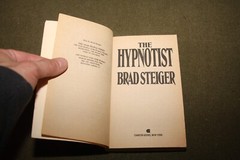 The Hypnotist by Brad Steiger 1989 PB 1st Print Charter Horror