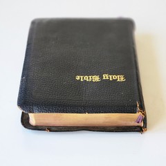 Vtg Holy Bible, International Series KJV Leather Lined Thumb Index John Winston