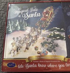 The Magical Tale of Santa: Family Tradition Picture Book & Ornament NEW