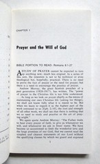 The Power of Prayer – Fred R. Brock Jr., 1975 sc, Regular Baptist Press