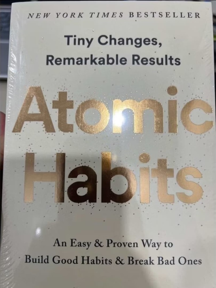 Atomic Habits by James Clear – Build Good Habits & Break Bad Ones (Paperback)