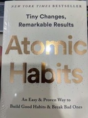 Atomic Habits by James Clear – Build Good Habits & Break Bad Ones (Paperback)