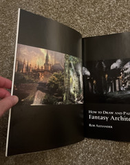 How to Draw and Paint Fantasy Architecture by Rob Alexander 2011 **LIKE NEW**