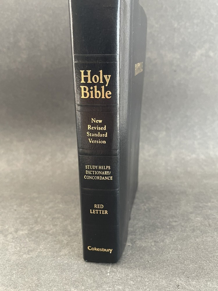 Holy Bible Revised Standard Study Helps Red Letter Concordance Cokesbury 1990