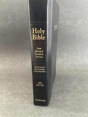 Holy Bible Revised Standard Study Helps Red Letter Concordance Cokesbury 1990