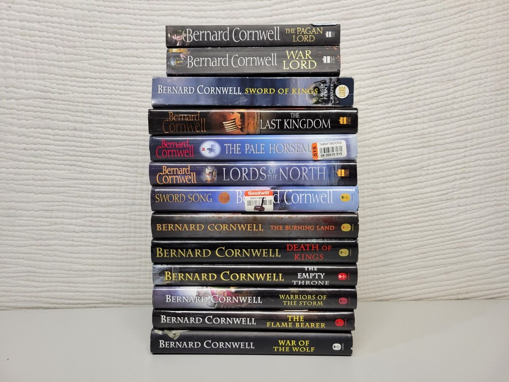 Lot of 13 The Last Kingdom Series Saxon Books by Bernard Cornwell PB/HC L1